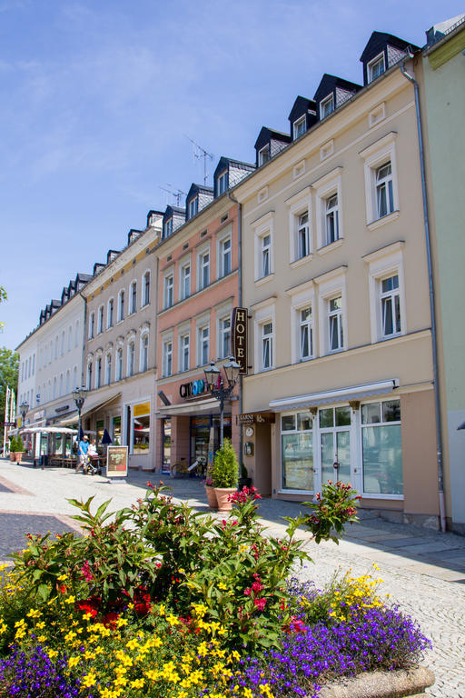 Hotel Garni Am Klostermarkt Plauen Exterior foto